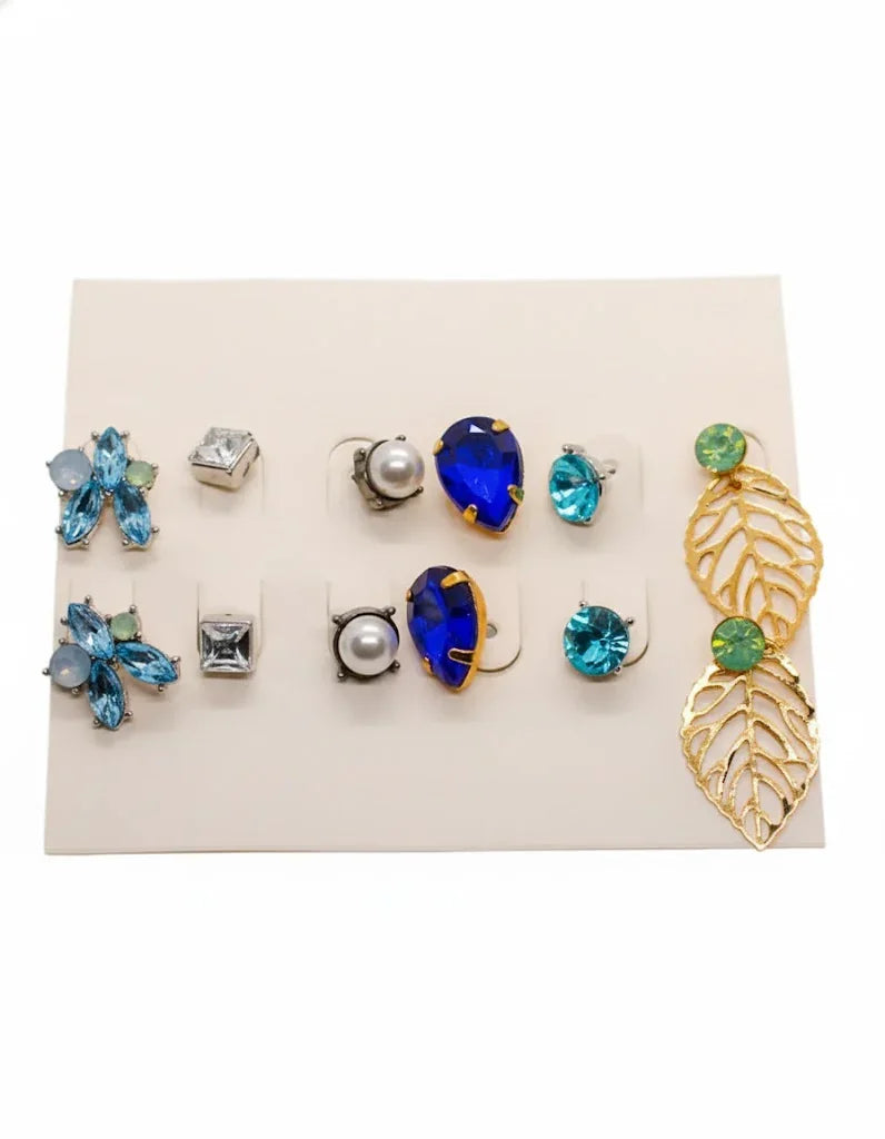 Flower/Leaf 6 pair Set | Zebaish Wigs And Extensions