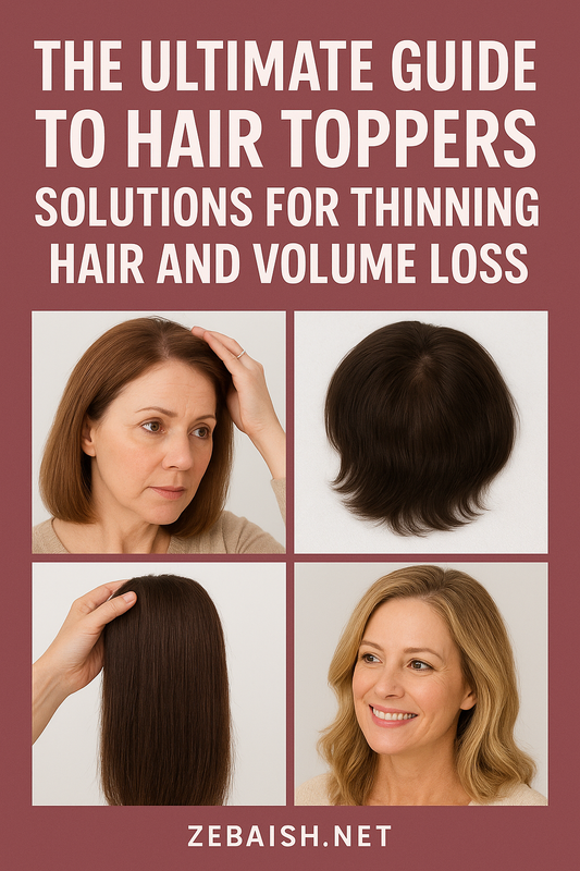 The Ultimate Guide to Hair Toppers: Solutions for Thinning Hair and Volume Loss