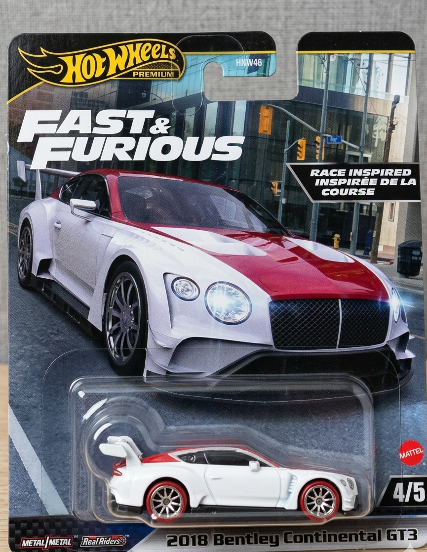 2024 Hot Wheels Fast & Furious 2018 Bentley Continental GT3 | Zebaish Wigs & Extensions