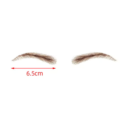 Real Hair Eyebrow Lace Based Waterproof Handmade Crocheted Human Hair Eyebrow Extensions for Women/Men | Zebaish Wigs & Extensions