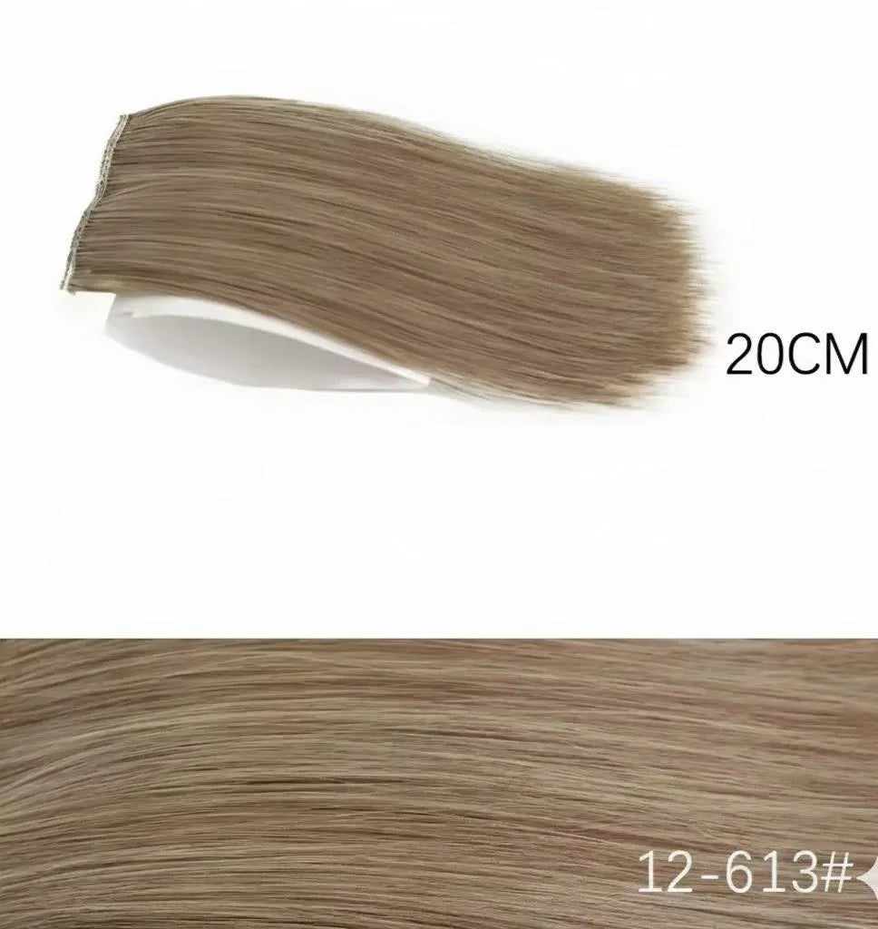 2 Clips Invisible Hair Pad 8 Inches long | Zebaish Wigs & Extensions