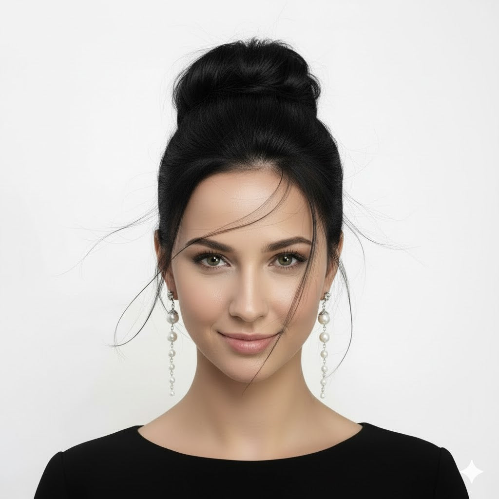 Dark Brown Messy Srunchy Bun Hair Piece for Thin Hair Women Synthetic Chignon | Zebaish Wigs and Extensi