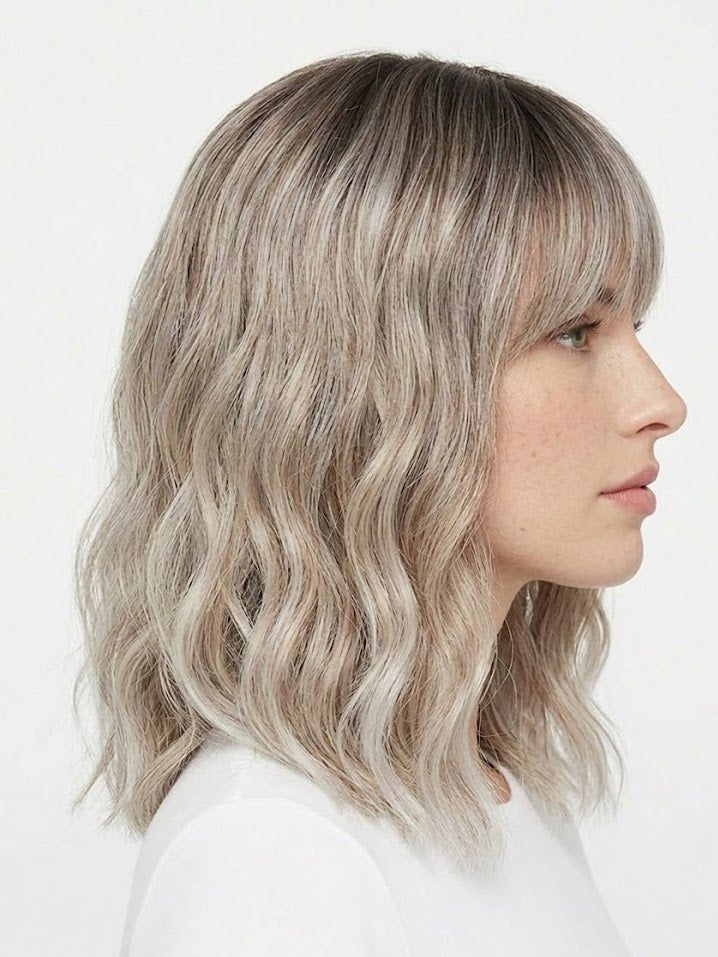 ZEBAISH ASH BROWN BALAYAGE WIG | Zebaish Wigs & Extensions